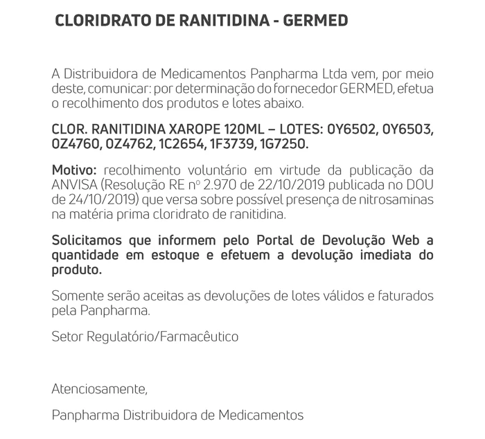 comunicado-recall-cloridrato-de-ranitidina-germed-panpharma-12-03
