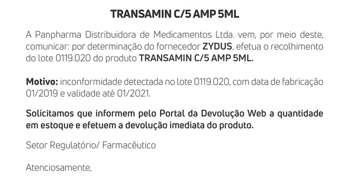 Comunicado-Recall-Transamim-ZYDUS