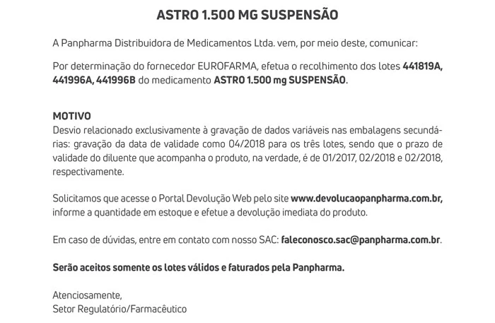 Comunicado_RECALL_ASTRO