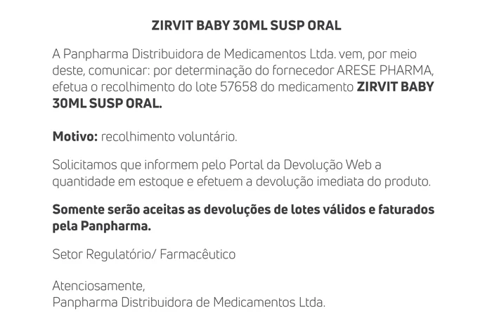 Comunicado_Recall_ARESE-PHARMA-Zirvit-Baby