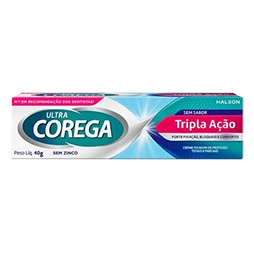 COREGA ULT CR S/SAB TRIP AC 40G